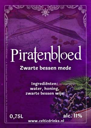 Piratenbloed - Zwarte bessenmede